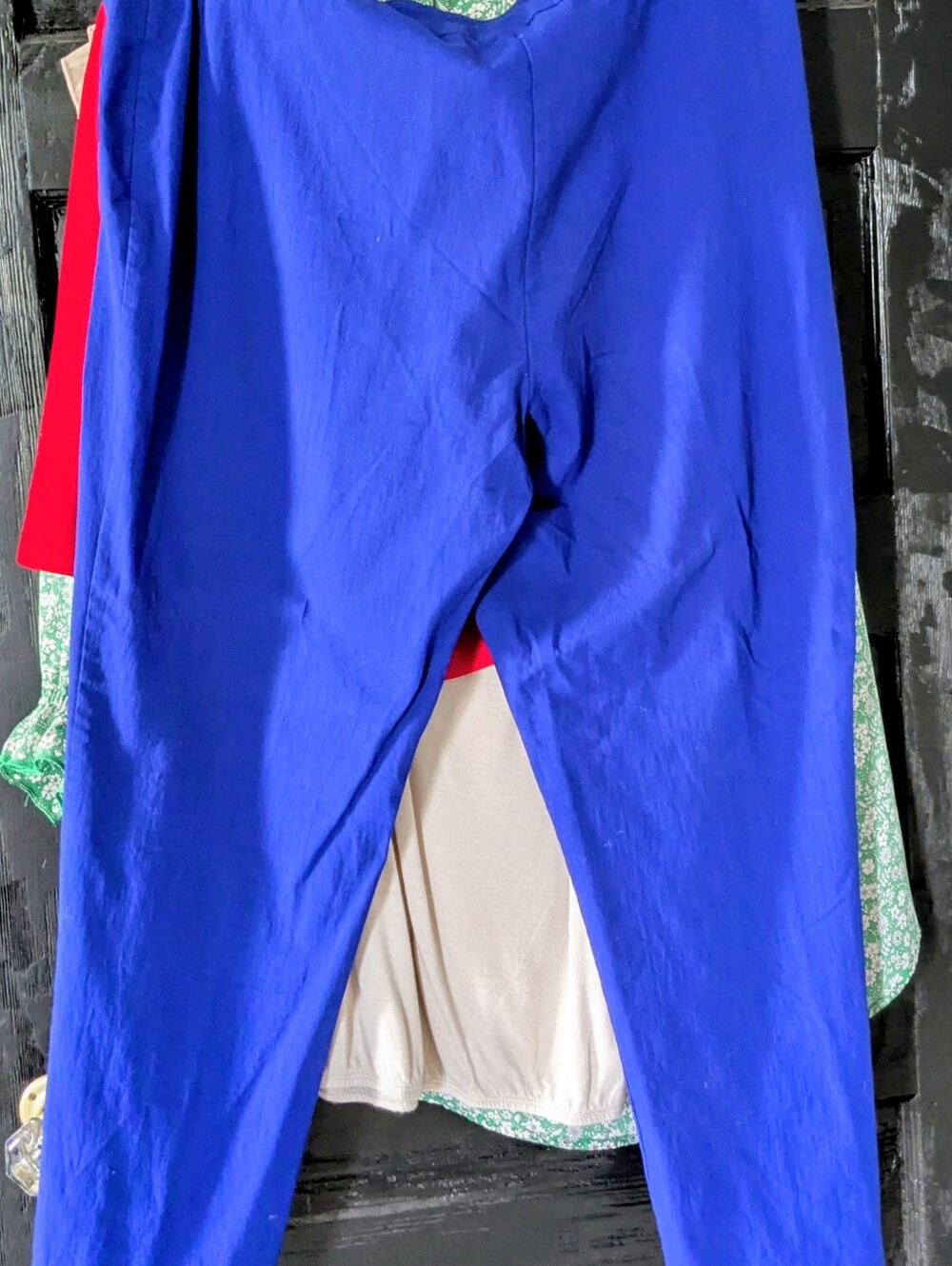 Royal Blue Straight Leg Pants - Picture 3 of 5